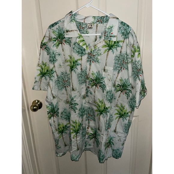 Other - HARDADDY Men's Hawaiian Shirt Short Sleeve Button‎ Front Casual Shirt 4XL